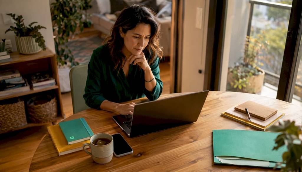 Entrepreneur reviewing Shopify Capital funding alternatives on tablet